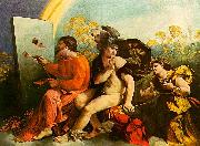 Dosso Dossi Jupiter, Mercury and Virtue China oil painting reproduction